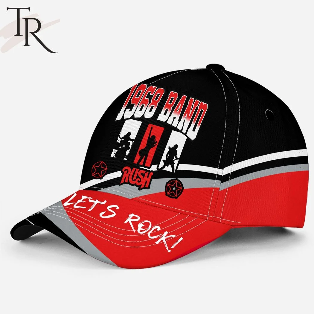 1968 Band Rush Let's Rock Classic Cap
