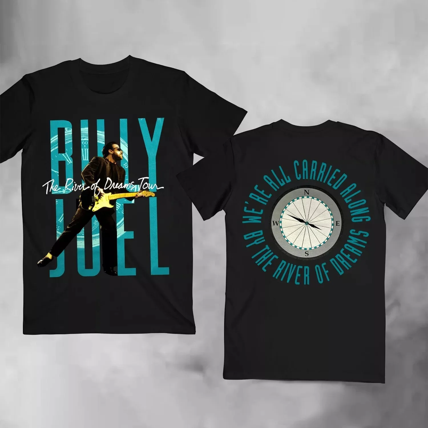 1993 Billy Joel Tour T-Shirt The River of Dreams Album