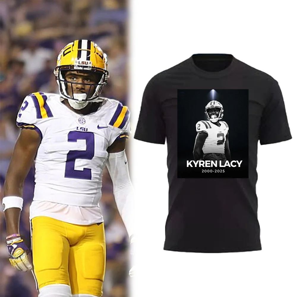 2000 2025 Karen Lacy RIP Shirt Memorial T-Shirt Gift Ideas For Football Lovers