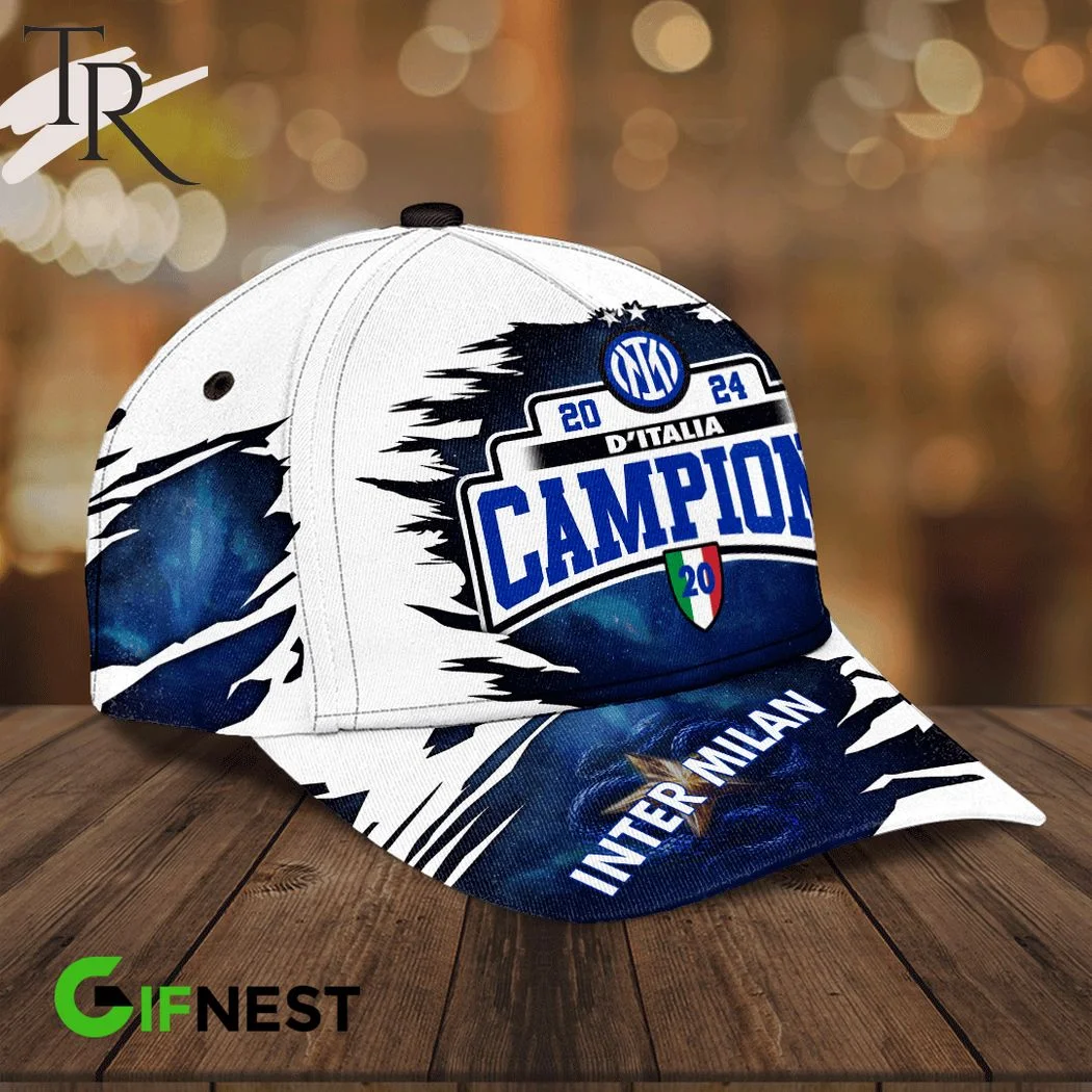 2024 D'Italia Campioni Inter Milan Classic Cap