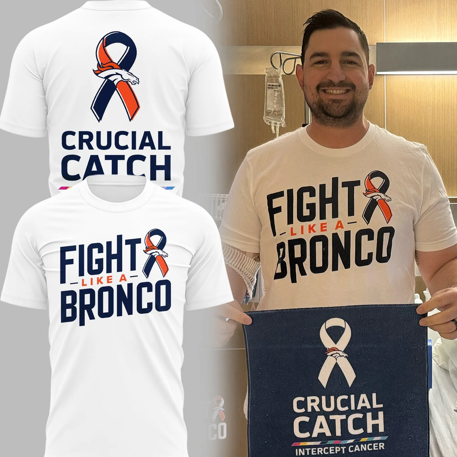 2024 Denver Broncos 3D T-Shirt Fight Like A Bronco Denver Broncos Shirt Basketball