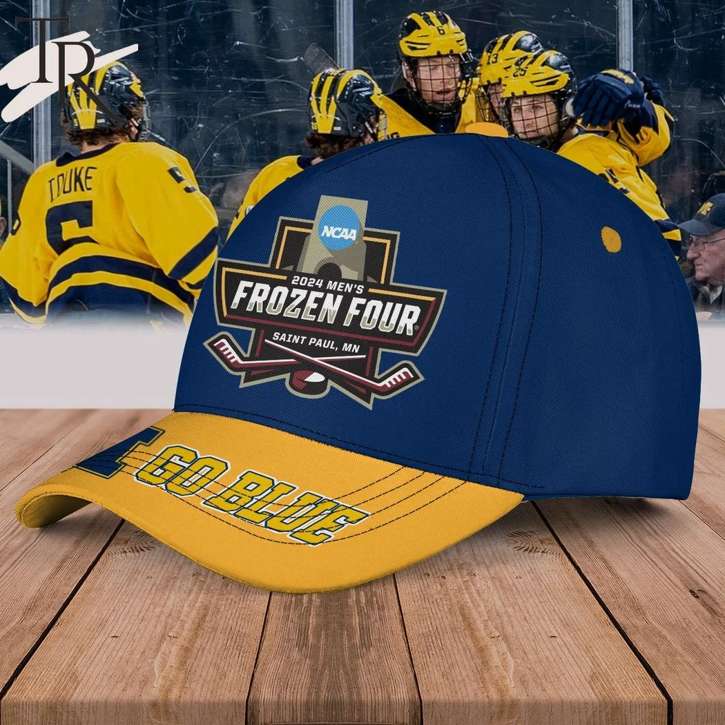 2024 Men's Frozen Four Michigan Wolverines Go Blue Cap