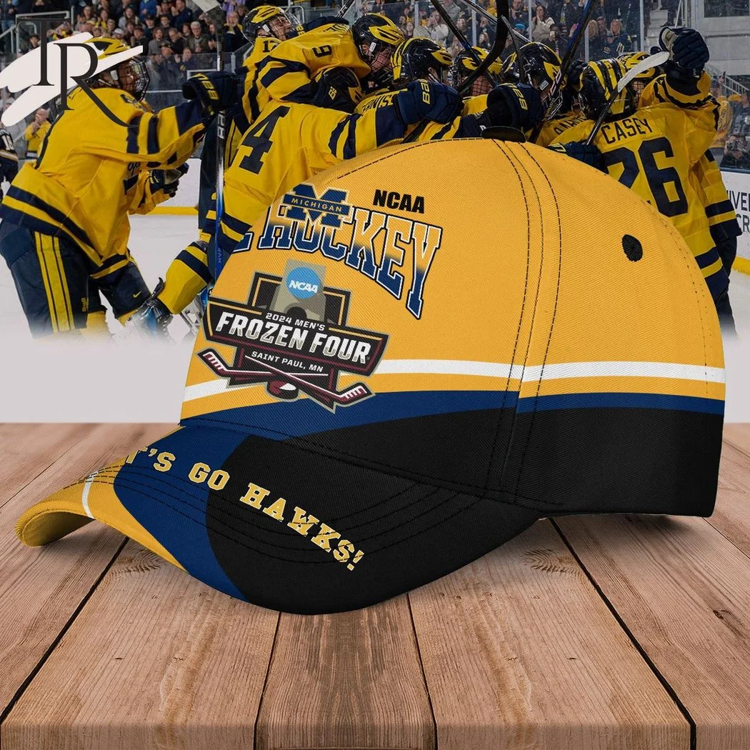 2024 Men's Ice Hockey Michigan Wolverines Frozen Four Saint Paul, MN Cap
