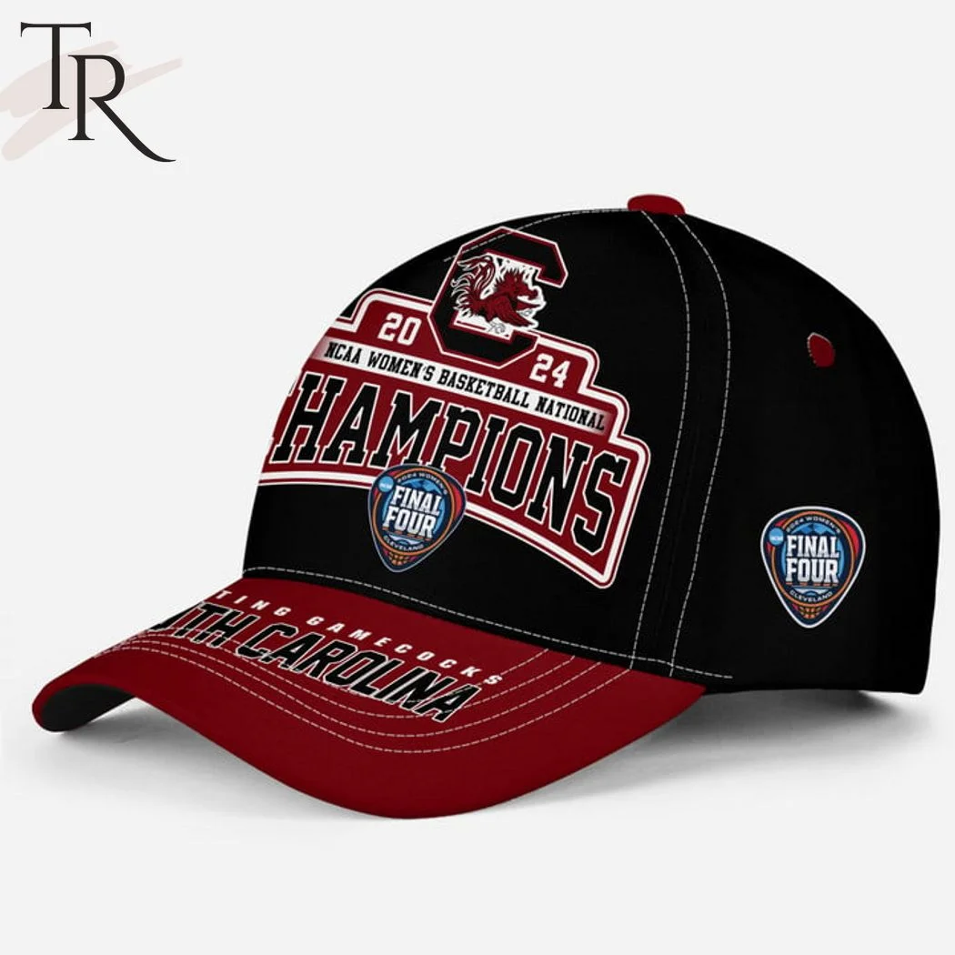 2024 NCAA Women's Basketball National Champions Fighting South Carolina Gamecocks Classic Cap - Black