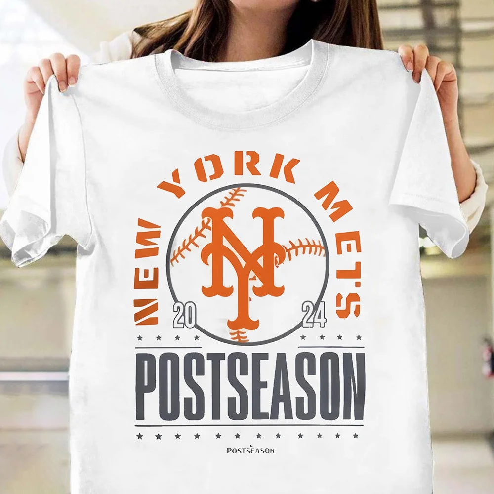 2024 Playoffs Mlb Postseason New York Mets Reveal Logo T-Shirt