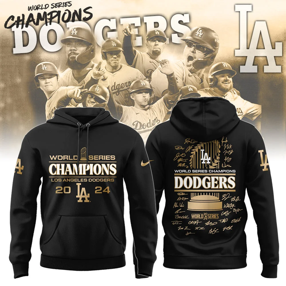 2024 Premium Los Angeles Dodgers Hoodie Gift For Real Fan