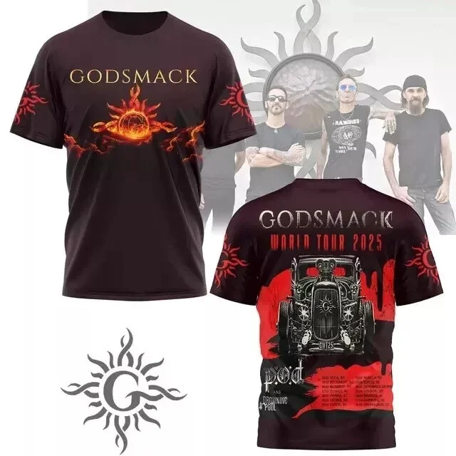 2025 Godsmack Band Fall Tour T-Shirt