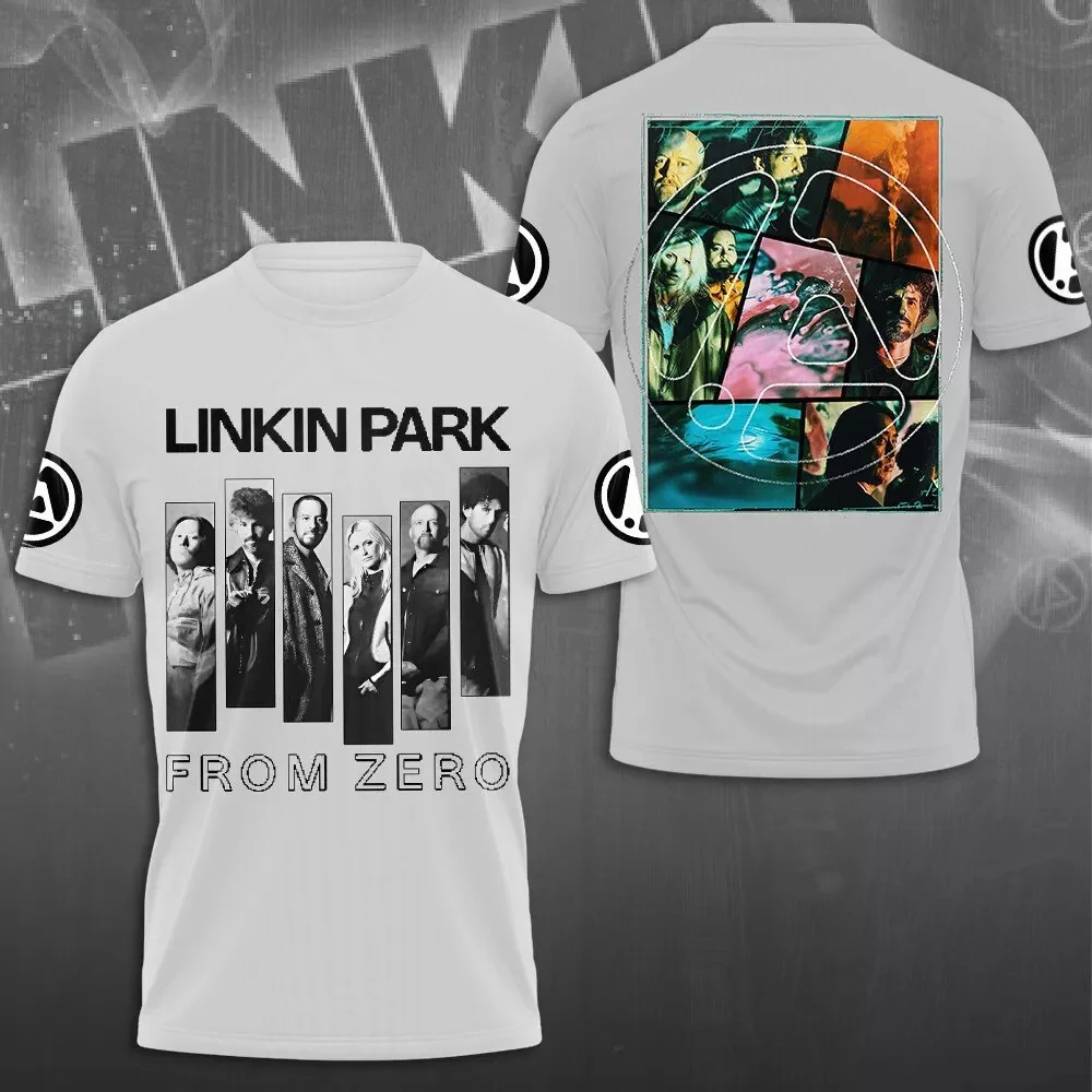 2025 Linkin Park From Zero Tour Framed Photo Back Side 3D Shirt