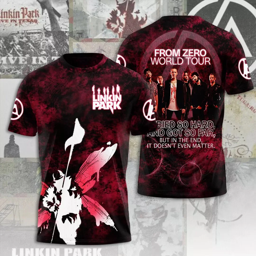 2025 Linkin Park From Zero Tour Framed Photo 3D Shirt Linkin Park