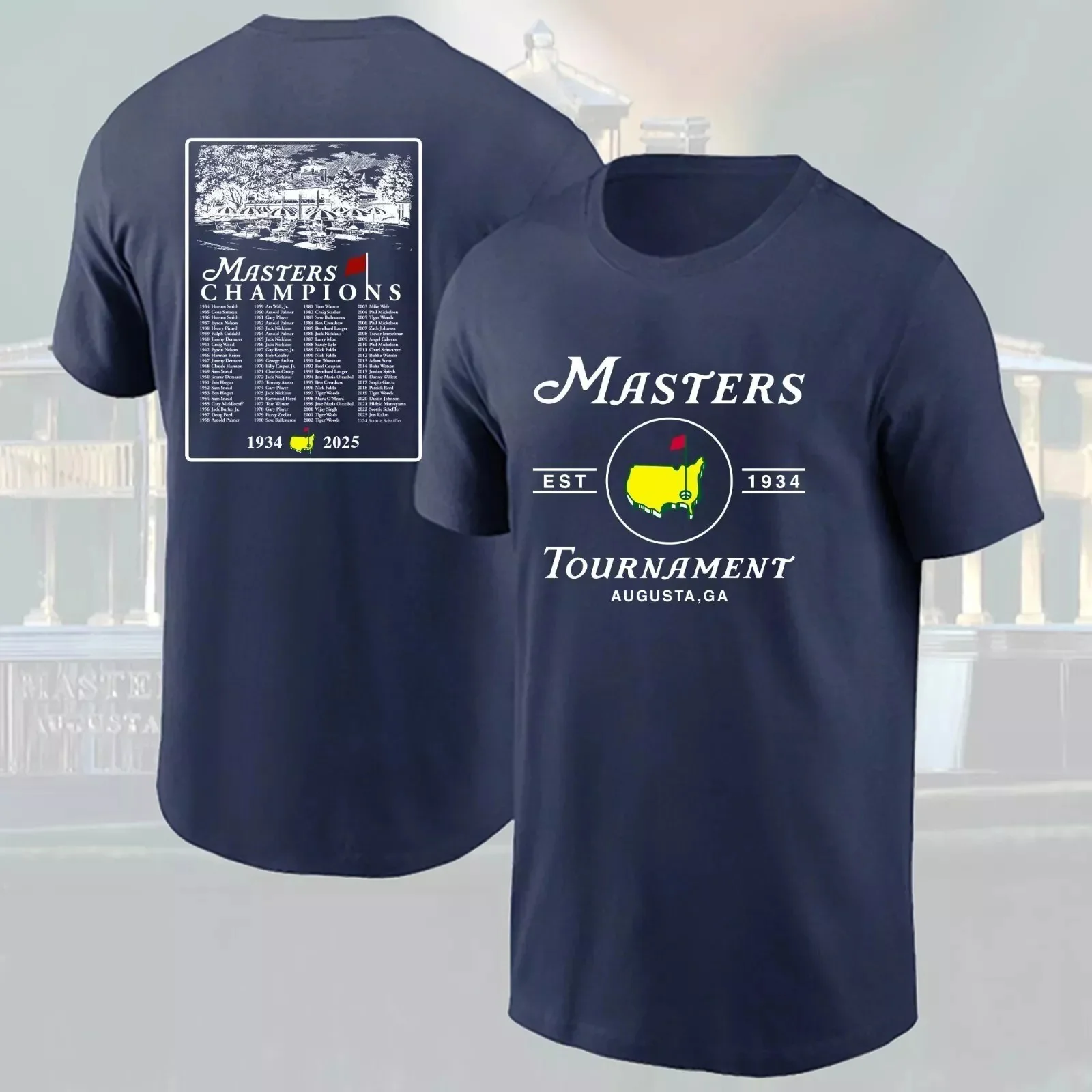 2025 Masters Golf Tournament Augusta National T-Shirt Best Gifts For Golf Lovers