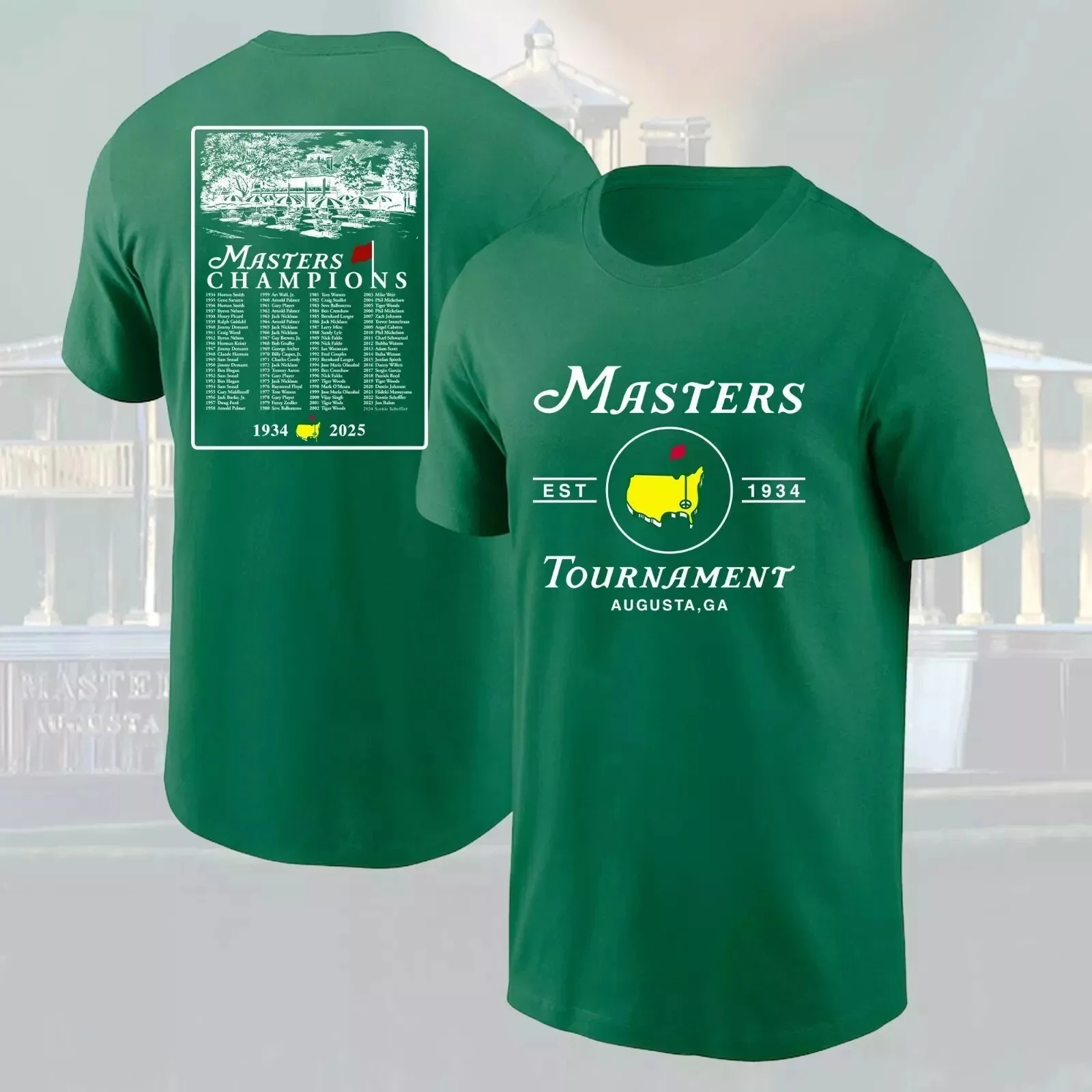 2025 Masters Golf Tournament Augusta National T-Shirt For Golf Lovers