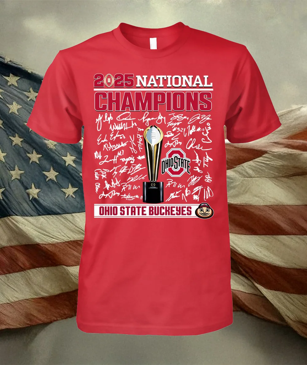 2025 Ohio State Buckeyes Football T-Shirt Presents For Football Lovers