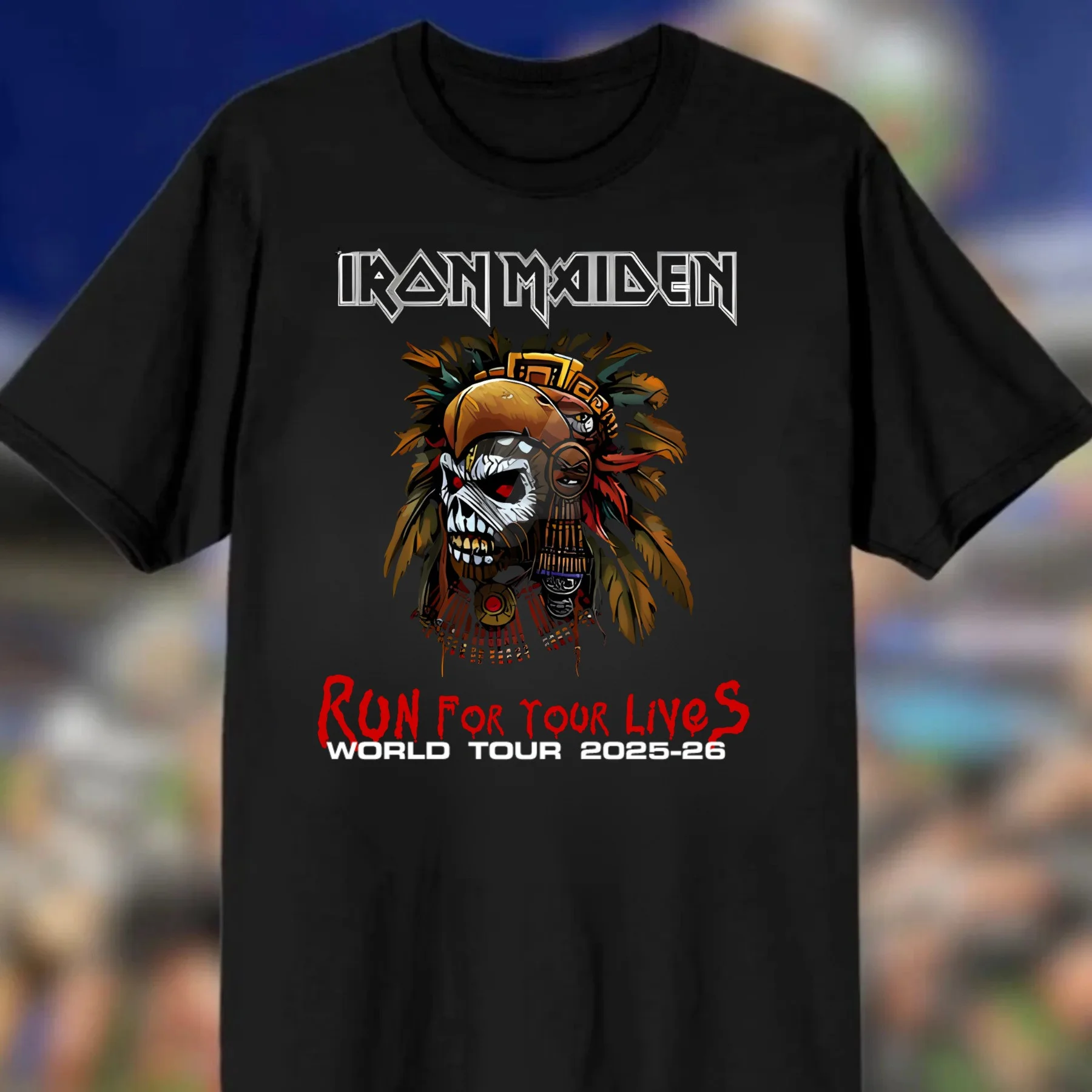 2025 World Tour Run For Your Lives Heavy Metal Music Band T-Shirt