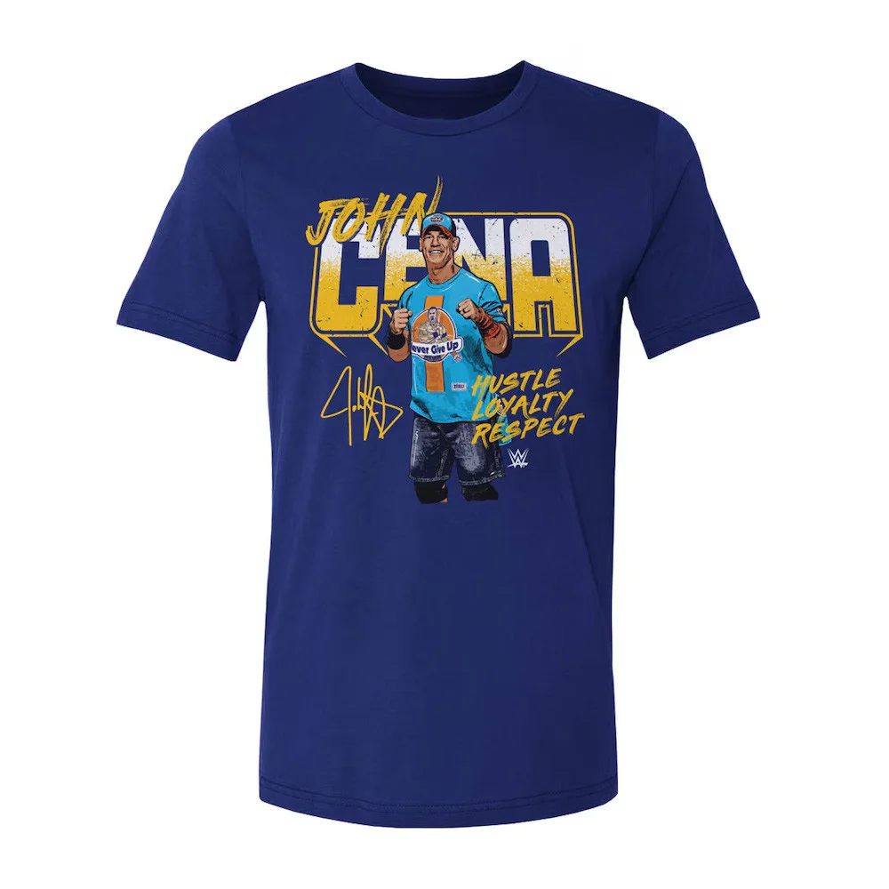 500 Level Royal John Cena Hustle Loyalty Respect Marker T-Shirt Wrestling
