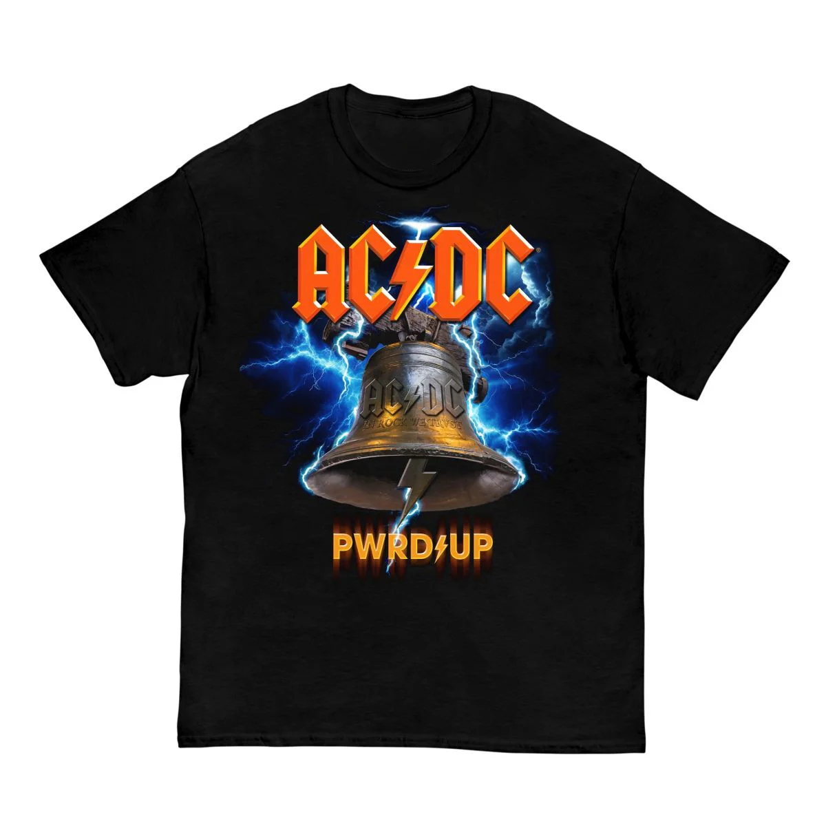 ACDC Hells Bells PWR UP Tour T-Shirt Birthday