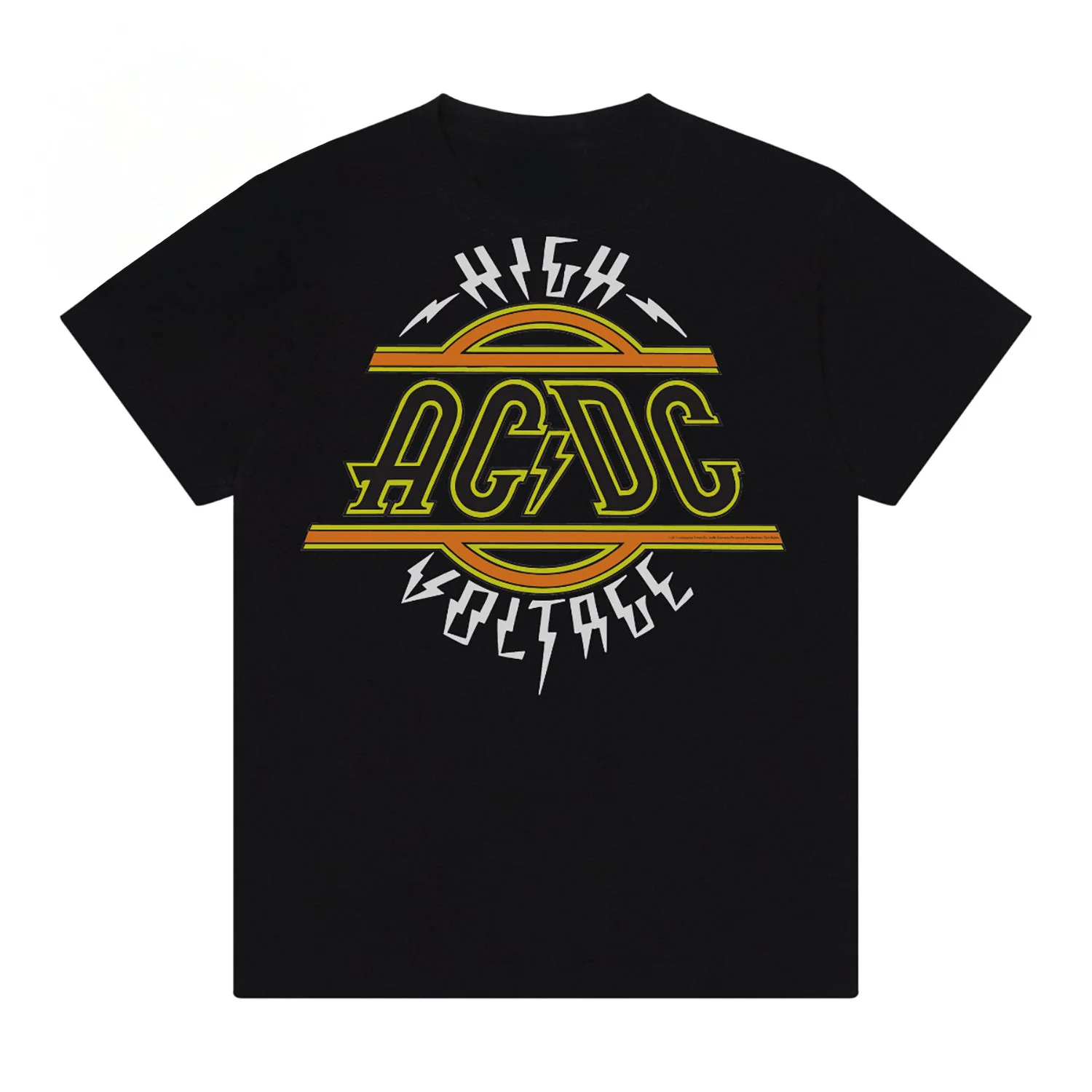 ACDC High Voltage Logo T-shirt Luxury Mother's Day Gifts