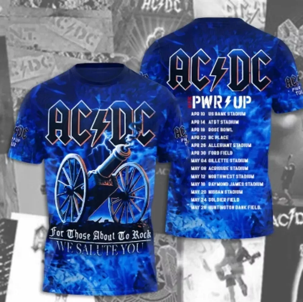 ACDC Power Up Tour 2025 T-Shirt Music Lovers