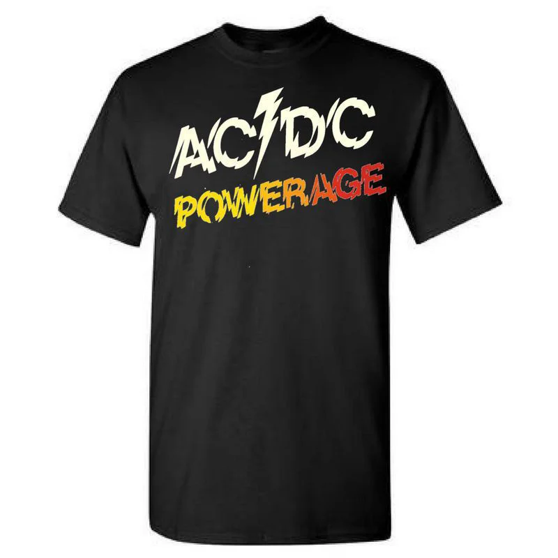 ACDC Powerage T-Shirt Great Gifts For Dad