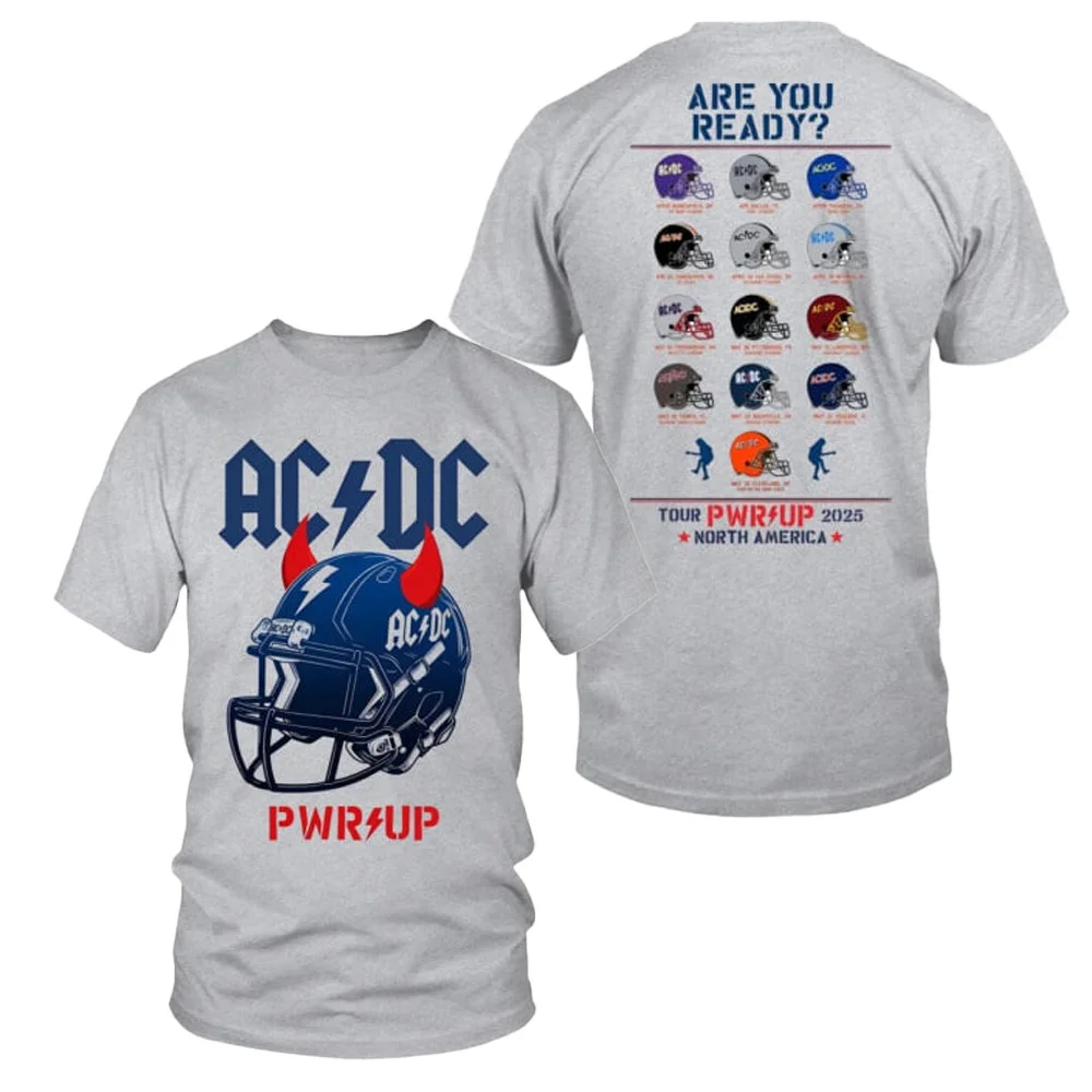 ACDC Pwr Up Tour 2025 T-Shirt For For People Who Love Music