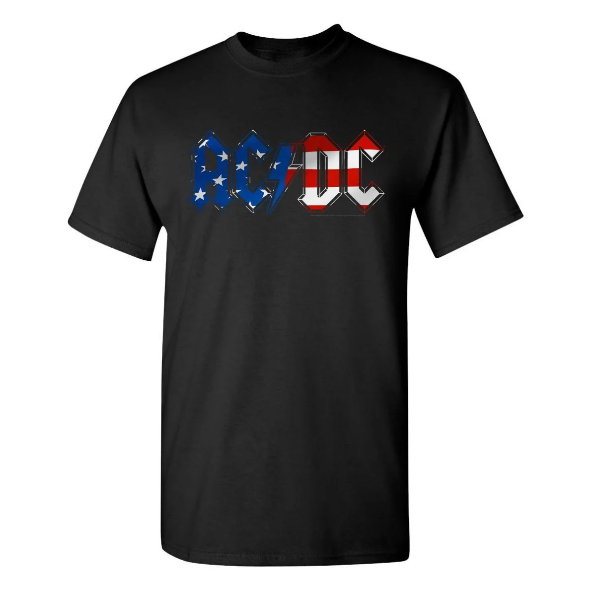 ACDC Stars And Stripes T-Shirt Perfect Father's Day Gifts