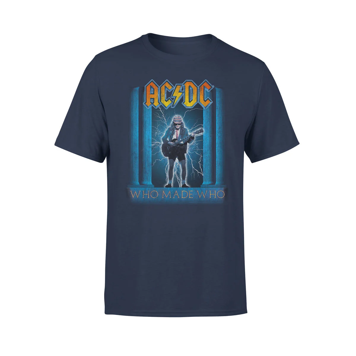 ACDC Who Made Who Navy T-Shirt Best Father's Day Gifts For Husband