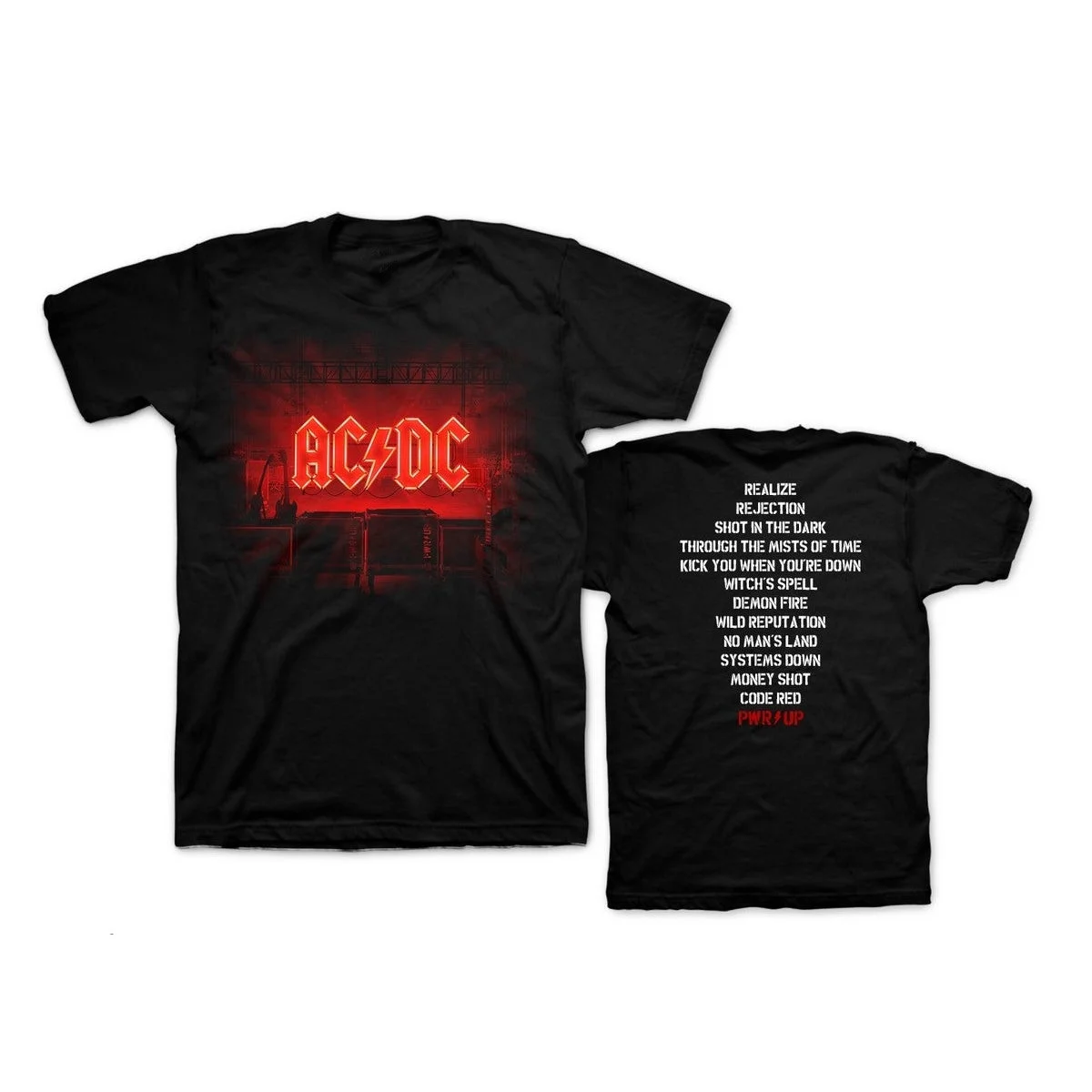 AC DC POWER UP Logo T-shirt Mother's Day Gifts For Wife