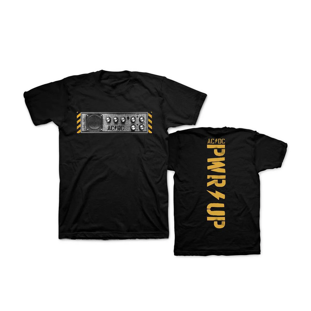 AC DC PWR UP Knobs Black Shirt Mother's Day Presents For Daughter