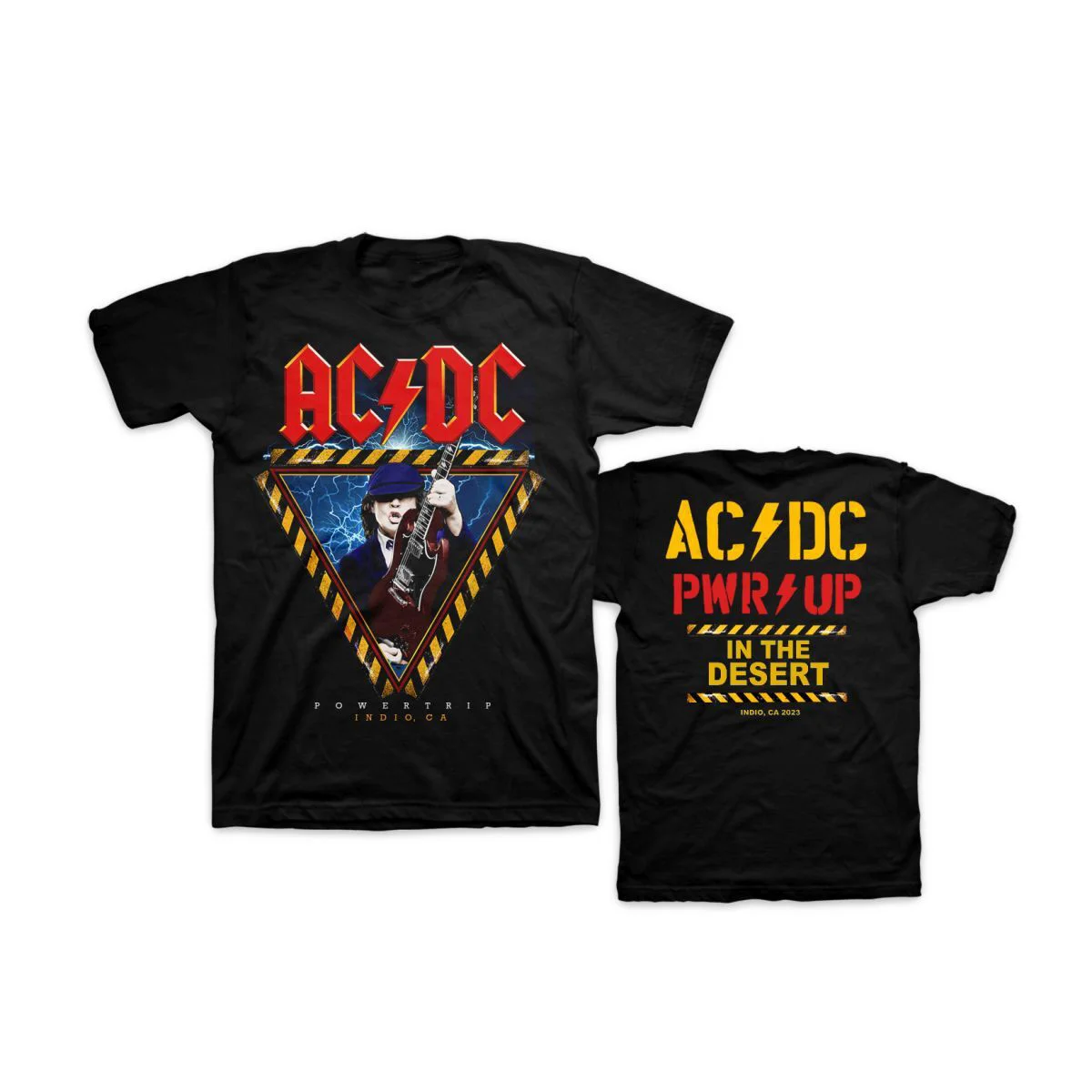 AC DC Power Trip In The Desert Event T-Shirt Mother's Day Gifts For Wife