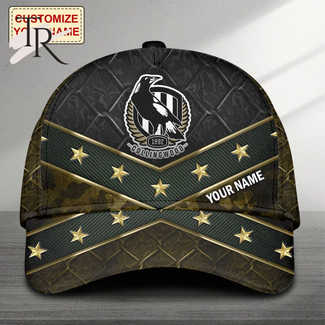 AFL Collingwood Magpies Customize Your Name Baseball Cap