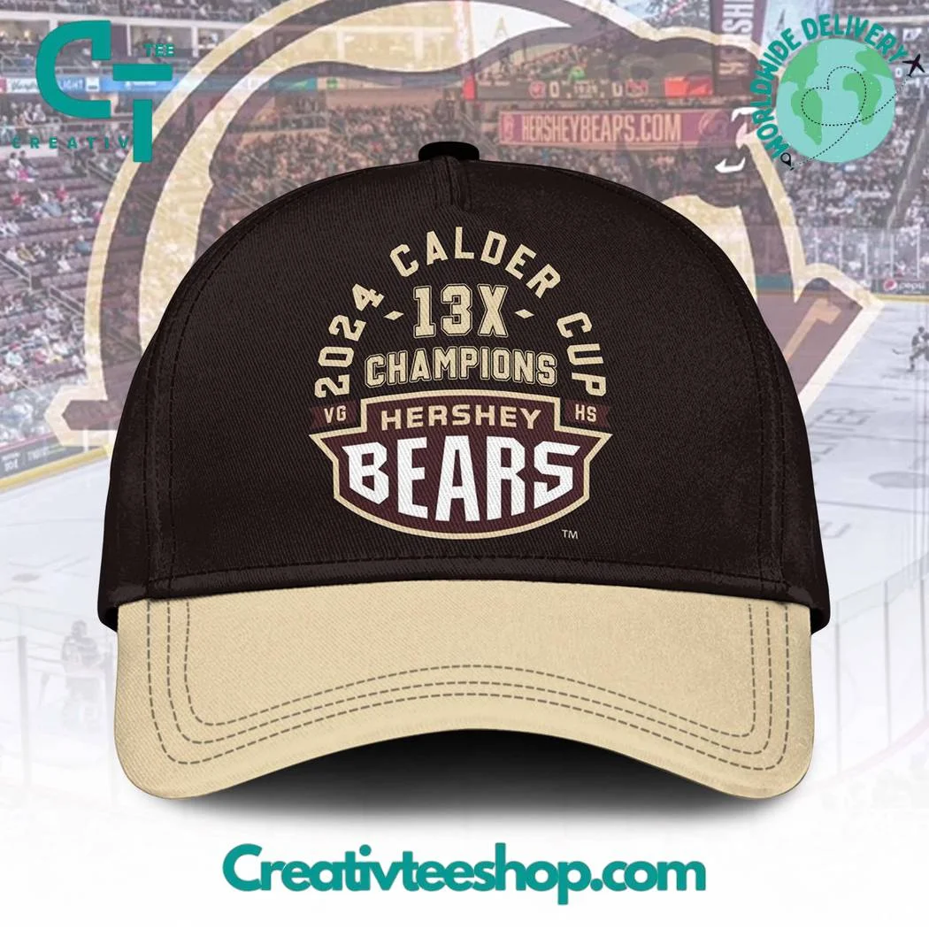 AHL Hershey Bears 2024 Calder Cup 13X Champions Hat