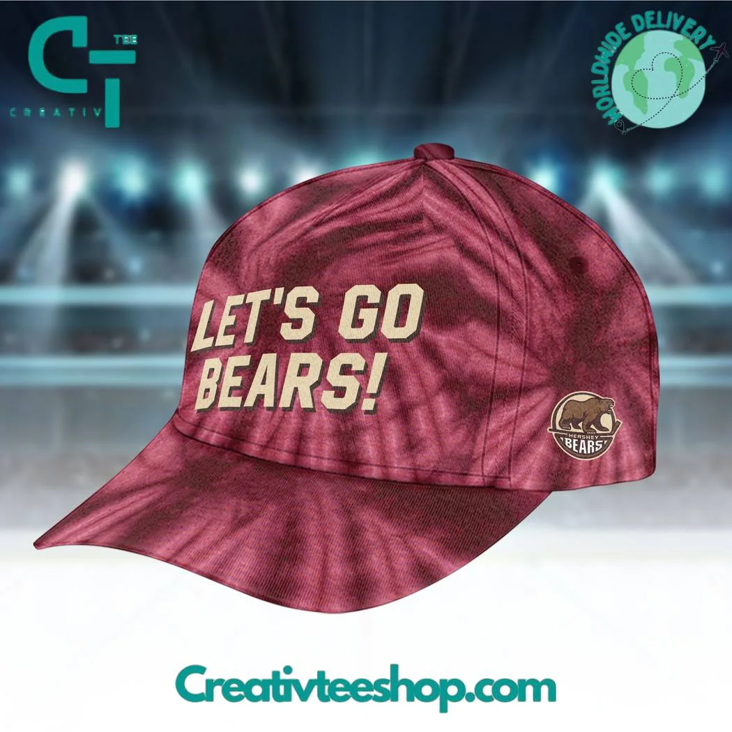 AHL Hershey Bears 2024 Calder Cup Lets Go Bears Hat