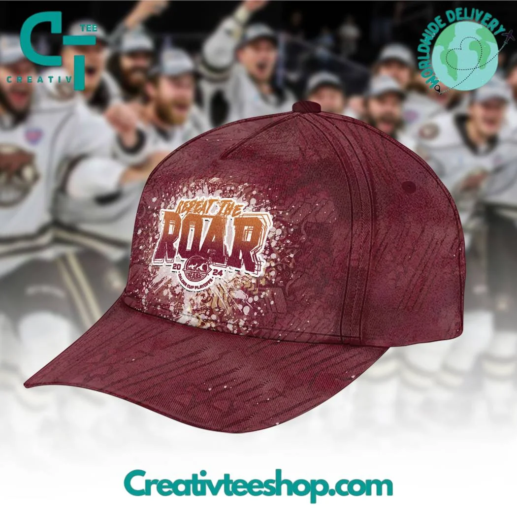AHL Hershey Bears 2024 Calder Cup Repeat The Roar Hat