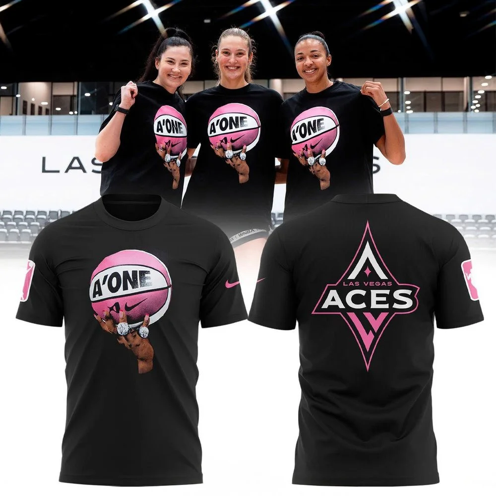AONE Las Vegas Aces Championship Special T-Shirt Mother's Day Gifts