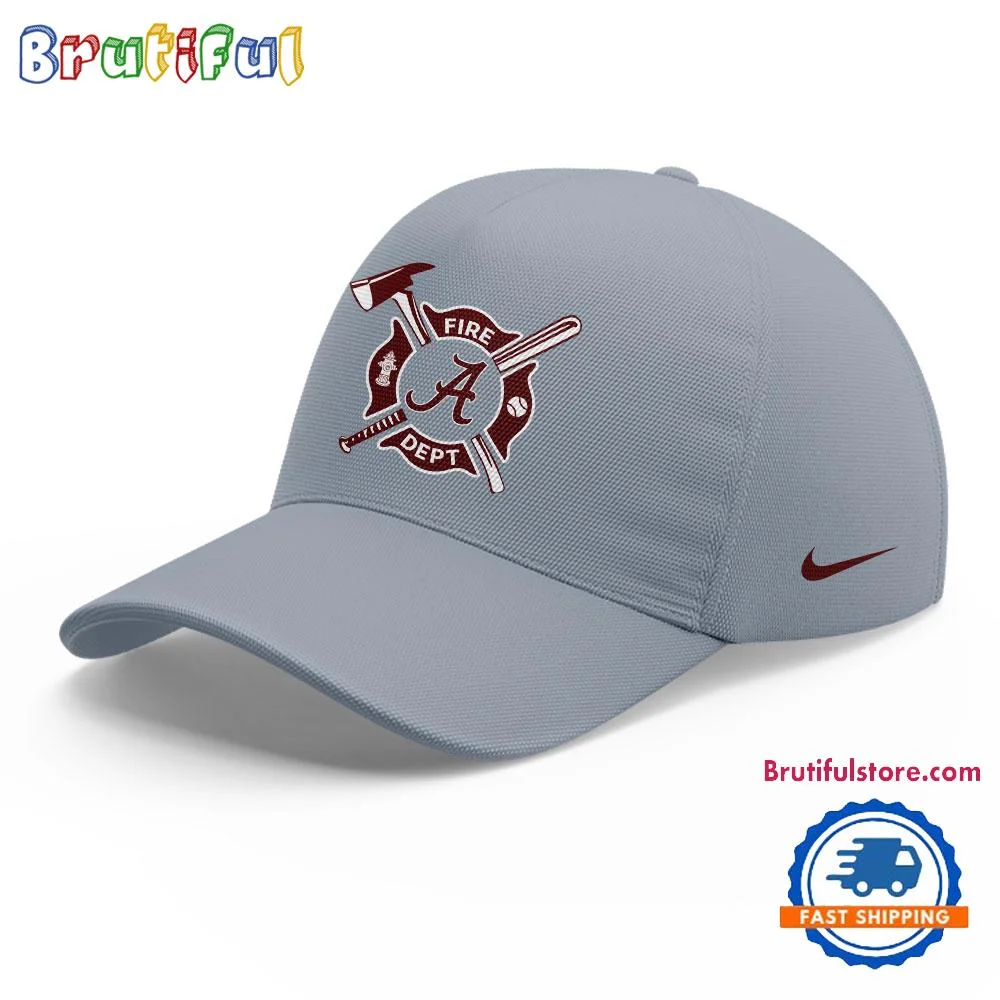 Alabama Crimson Tide Baseball x Firefighter Appreciation 2025 All Over Print Cap