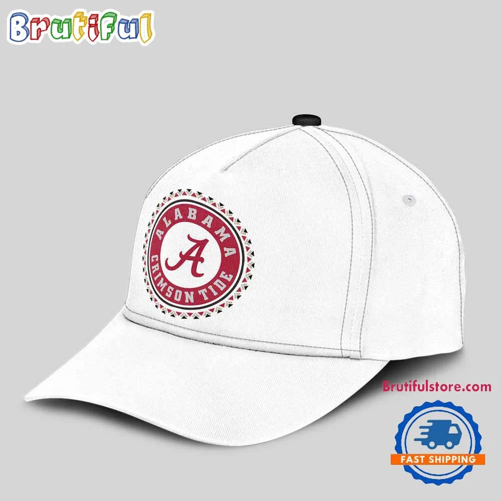 Alabama Crimson Tide Football Native American Heritage White Cap