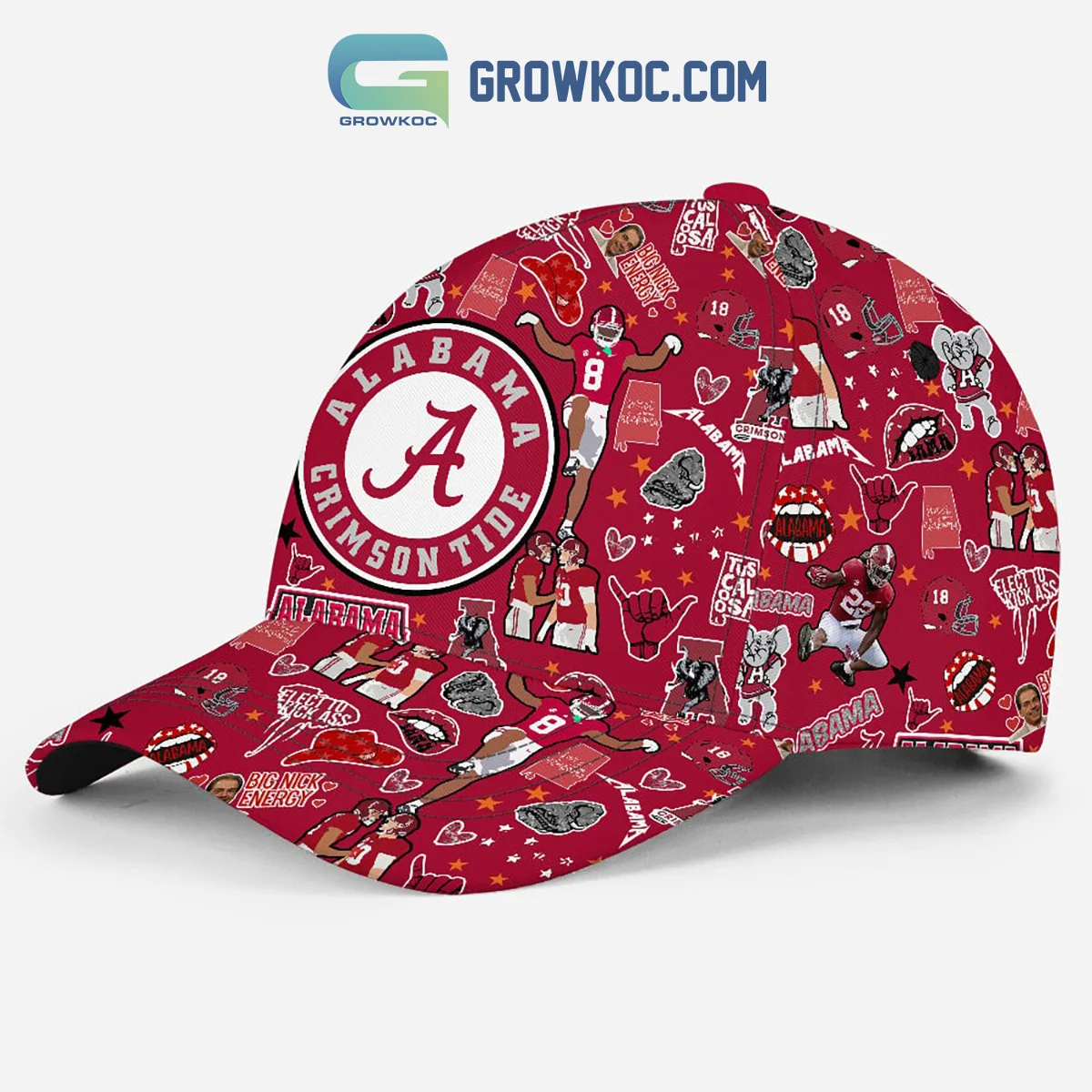 Alabama Crimson Tide NCAA Big Nick Energy Cap