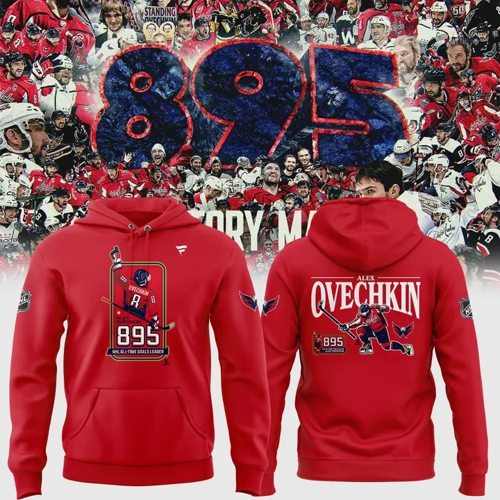 Alexander Ovechkin Washington Capitals All-Time Leading Goal Scorer Gr8 Hoodie Best Presents For Ice Hockey Players