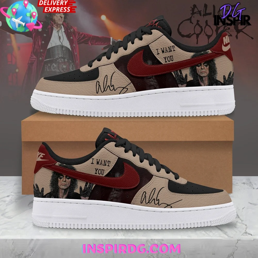 Alice Cooper I Want You Air Force 1 Sneaker