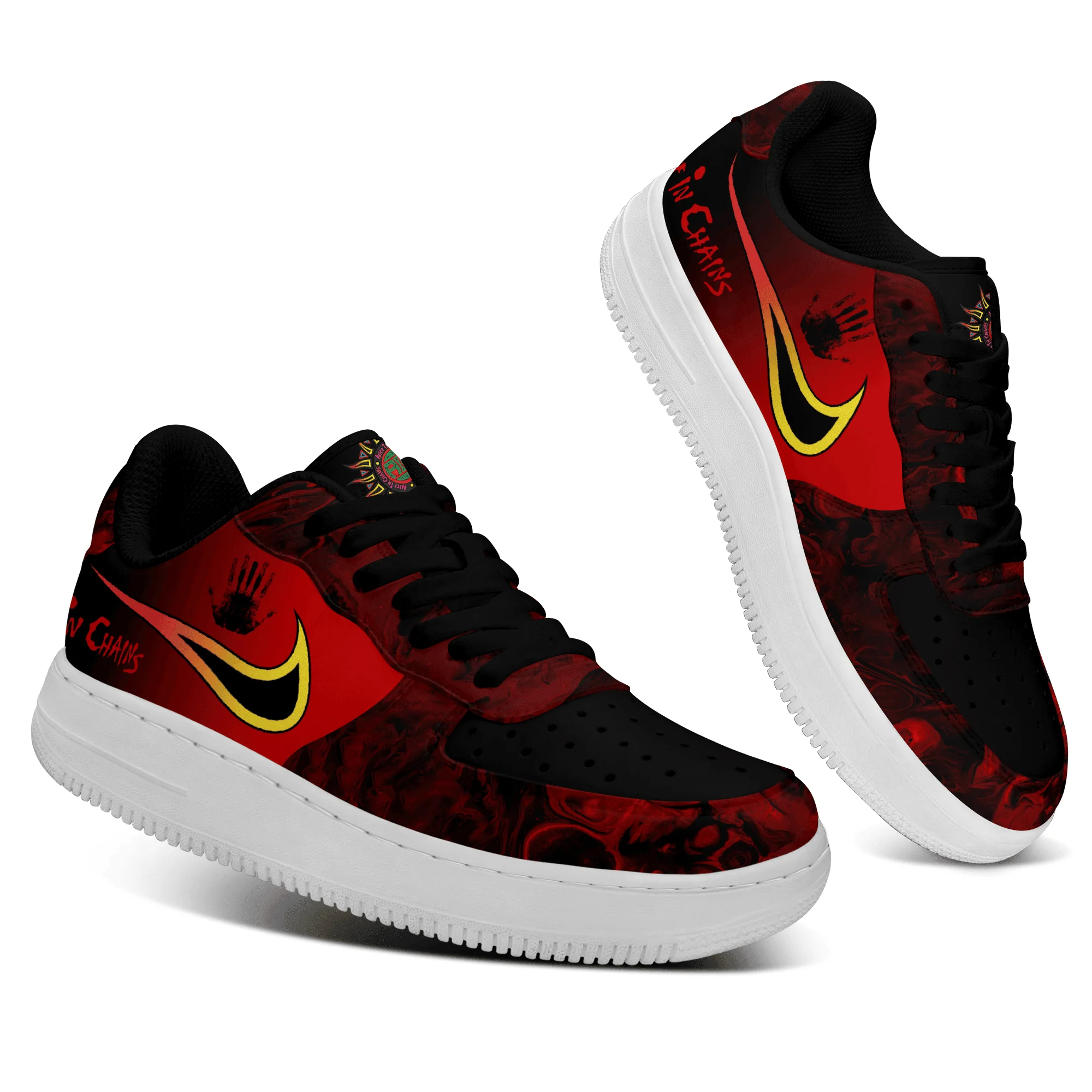 Alice In Chains Air Low-Top Sneakers Shoes For Men And Women - Image 2