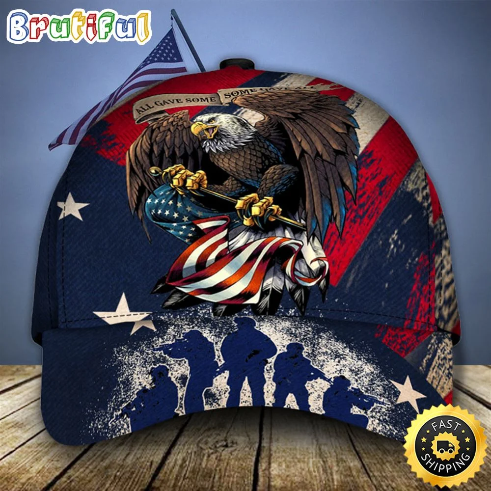 All Gave Some Eagle American Veteran Classic Cap
