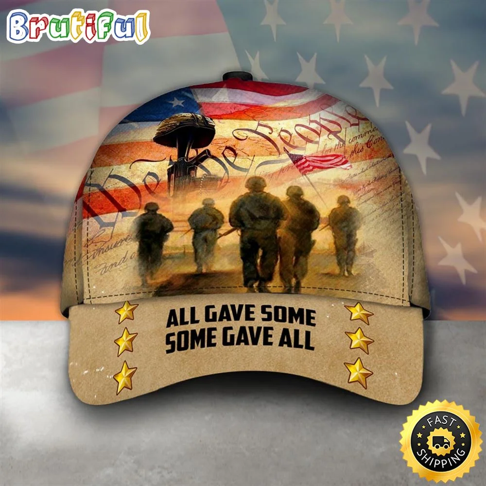 All Gave Some Some Gave All Veteran Cap