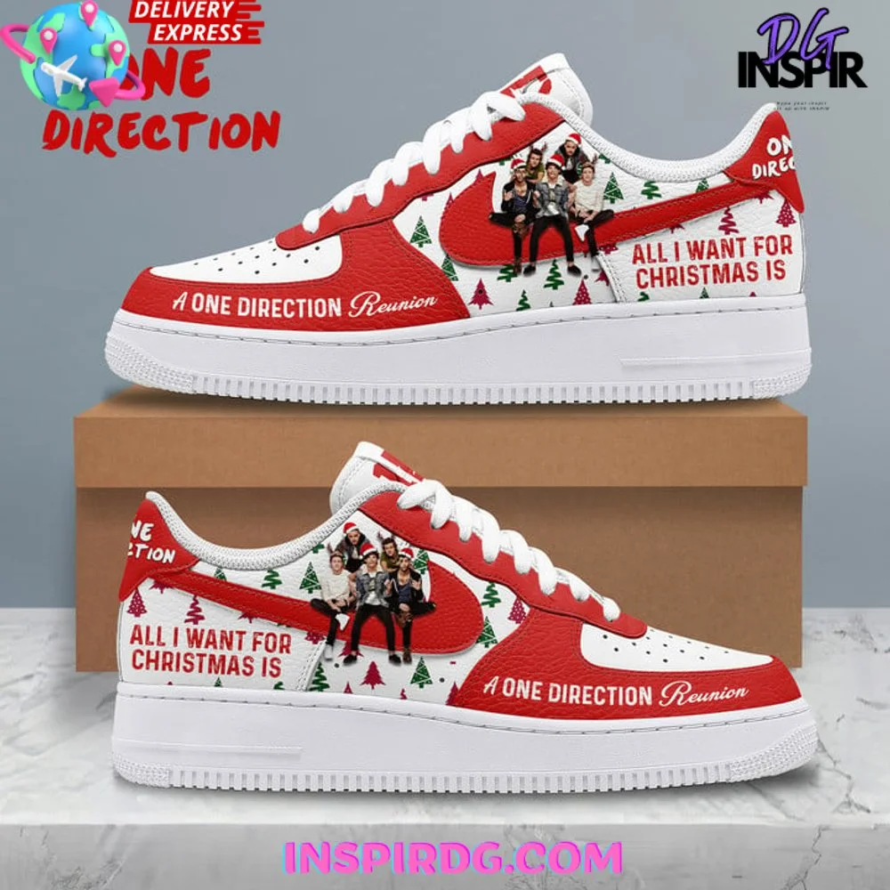 All I Want for Christmas is One Direction Limited Edition Air Force 1