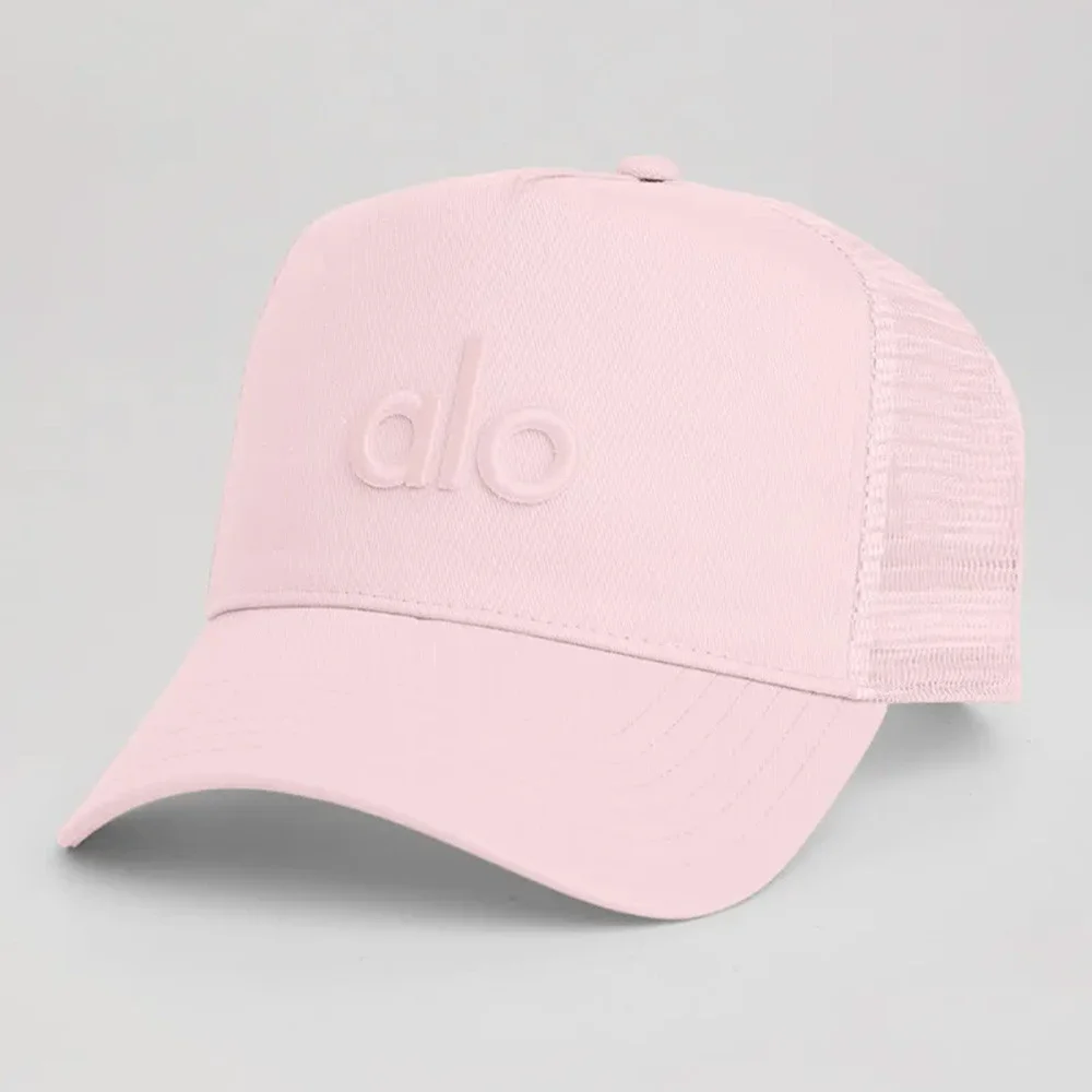 Alo Hat Women Alo Embroidered Trucker Hat Mother's Day Gifts From Daughter