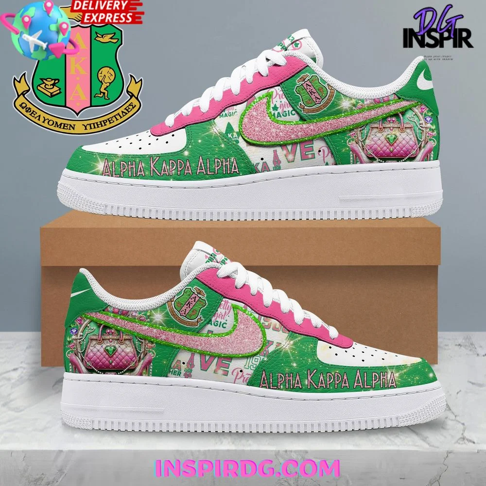 Alpha Kappa Alpha Limited Edition Air Force 1
