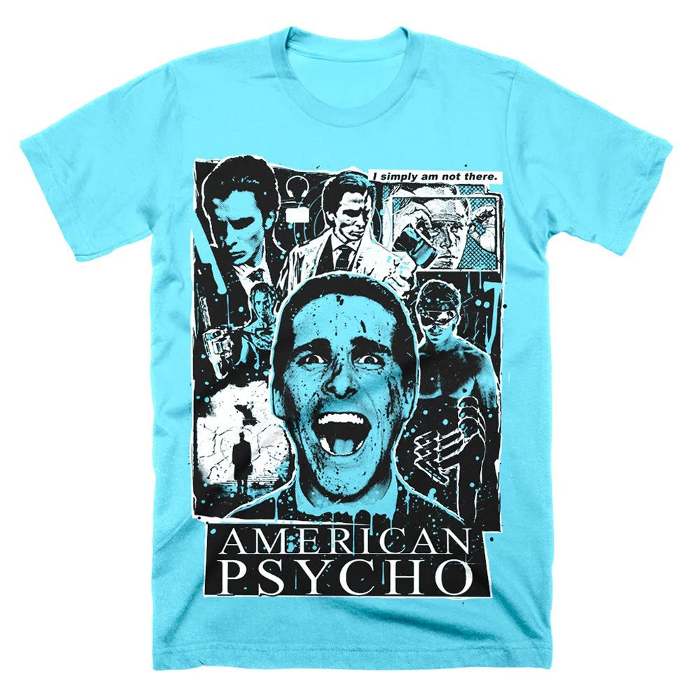 American Psycho Not There T-Shirt Merchandise Scary Horror Film