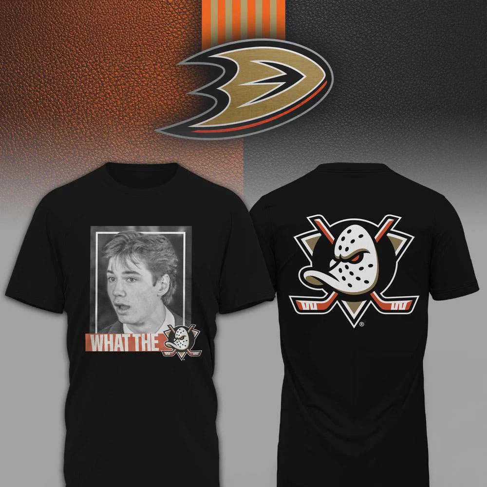 Anaheim Ducks WHAT THE DUCK SENNECKE T-Shirt For Hockey Lovers