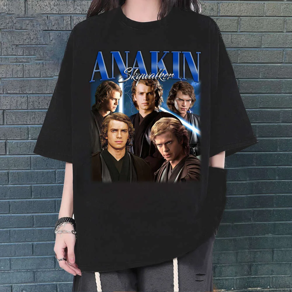 Anakin Skywalker T-Shirt Hip Hop Graphic Anakin Skywalker Shirt