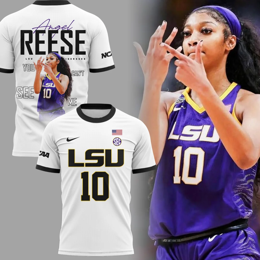 Angel Reese10_LSU Tigers Women's Basketball T-Shirt Best Basketball Gifts