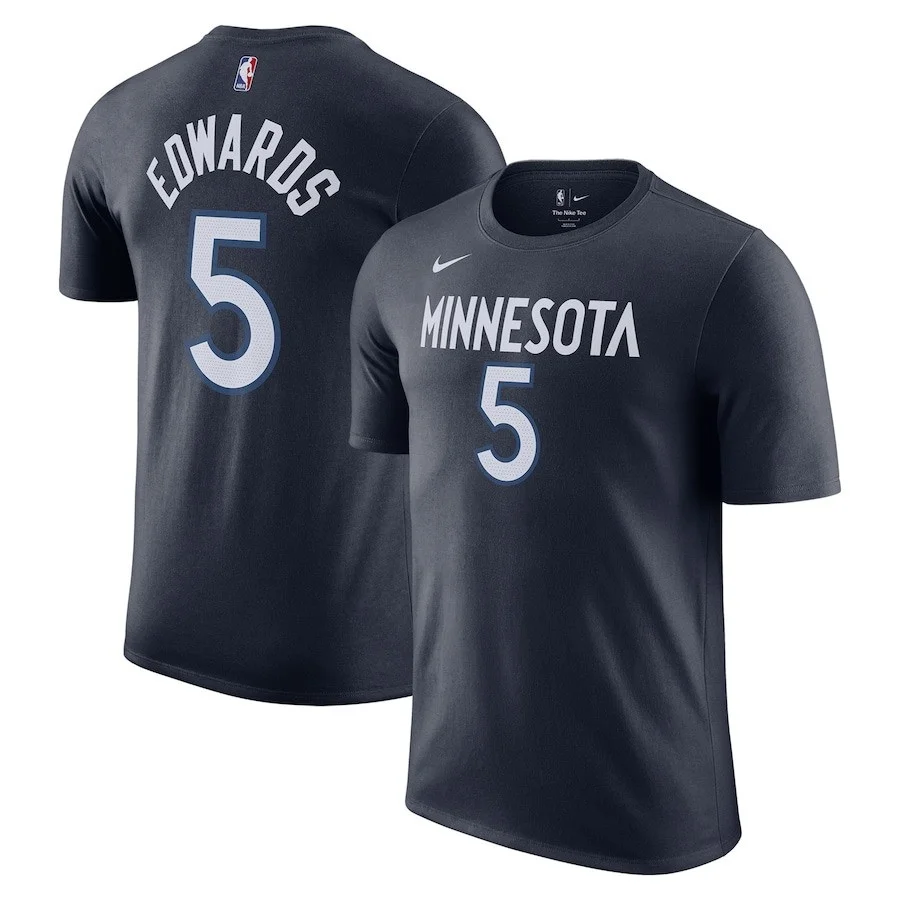 Anthony Edwards T-Shirt Minnesota Timberwolves Basketball Father's Day