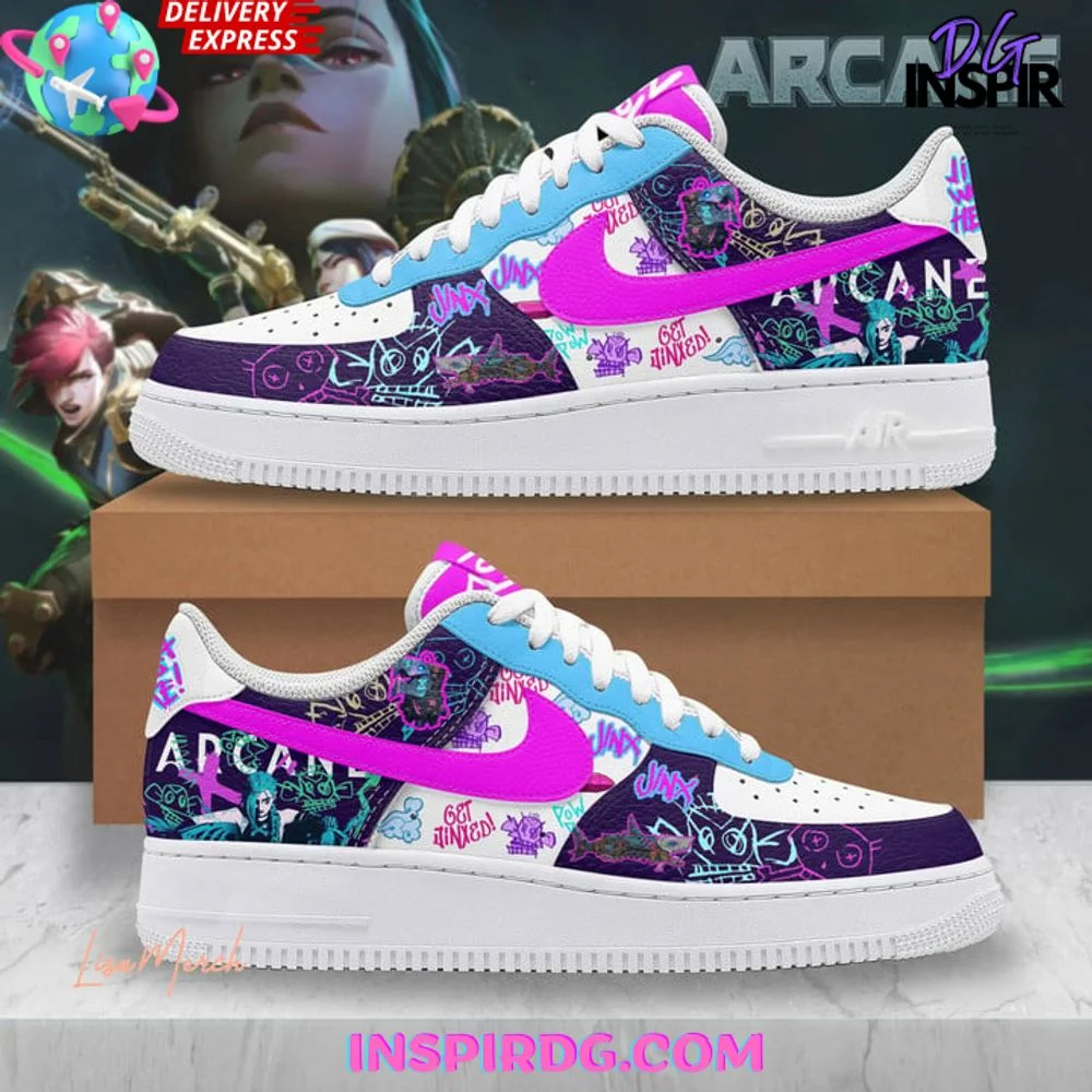 Arcane Jinx Was Here Limited Edition Air Force 1